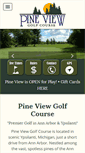 Mobile Screenshot of pineviewgc.com